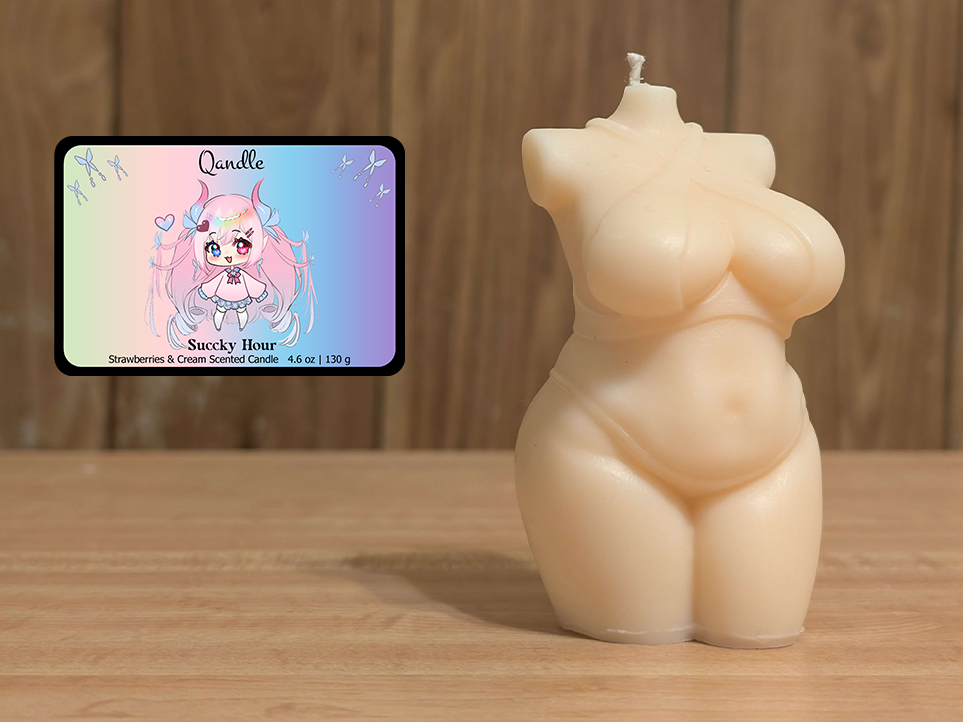 Succky Hour Curvy Body Candle