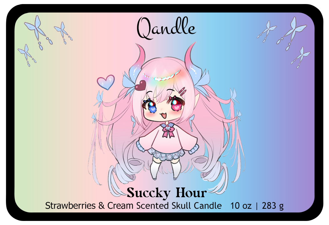 Succky Hour Skull Candle