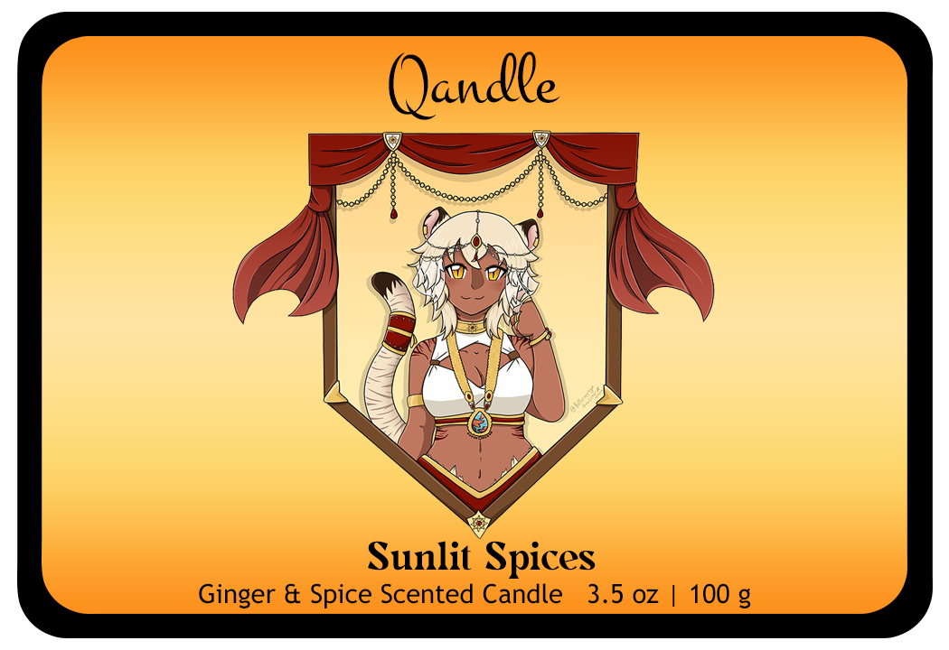 Sunlit Spices Feminine Body Candle