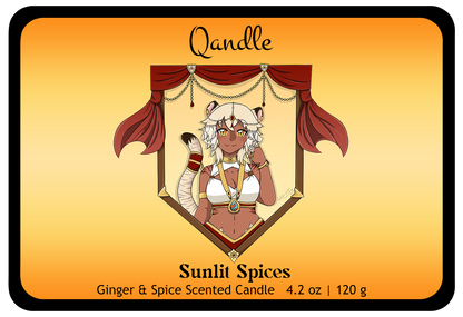 Sunlit Spices Masculine Body Candle