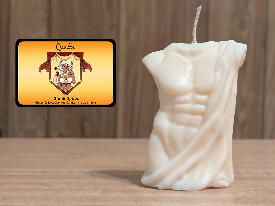 Sunlit Spices Masculine Body Candle