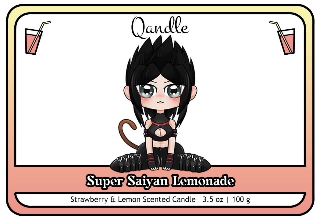 Super Saiyan Lemonade Feminine Body Candle