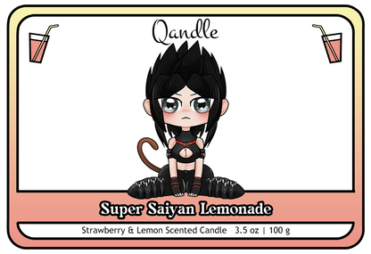 Super Saiyan Lemonade Feminine Body Candle