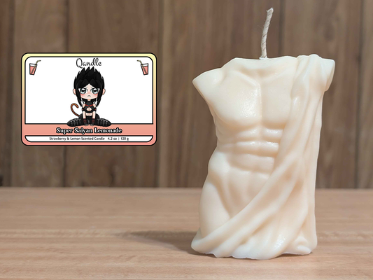 Super Saiyan Lemonade Masculine Body Candle