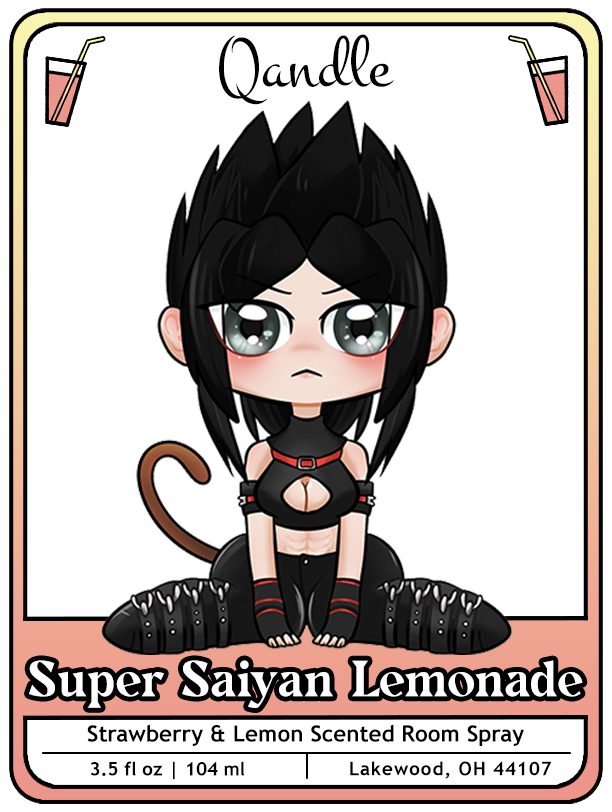 Super Saiyan Lemonade Room Spray