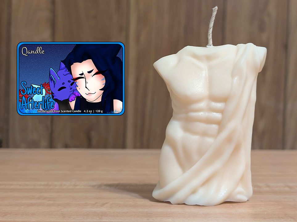 Sweet Afterlife Masculine Body Candle