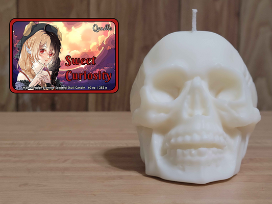 Sweet Curiosity Skull Candle