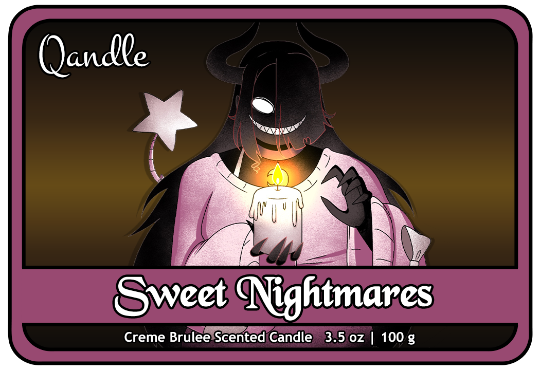 Sweet Nightmares Feminine Body Candle