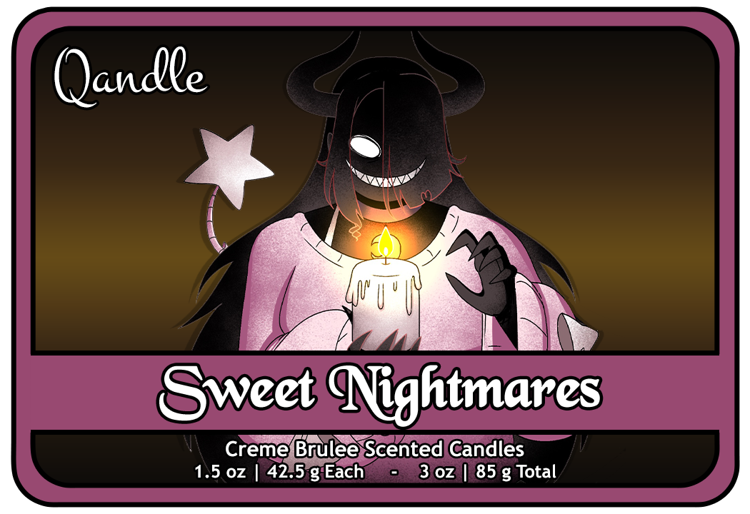 Sweet Nightmares Heart Candles