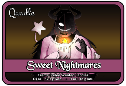 Sweet Nightmares Heart Candles