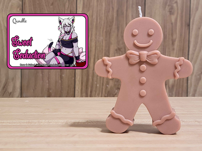 Sweet Seduction Gingerbread Man Candle