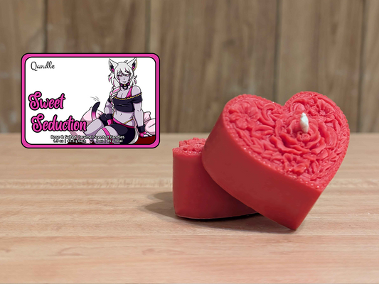 Sweet Seduction Heart Candles