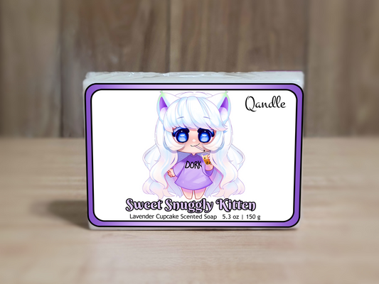 Sweet Snuggly Kitten Soap Bar