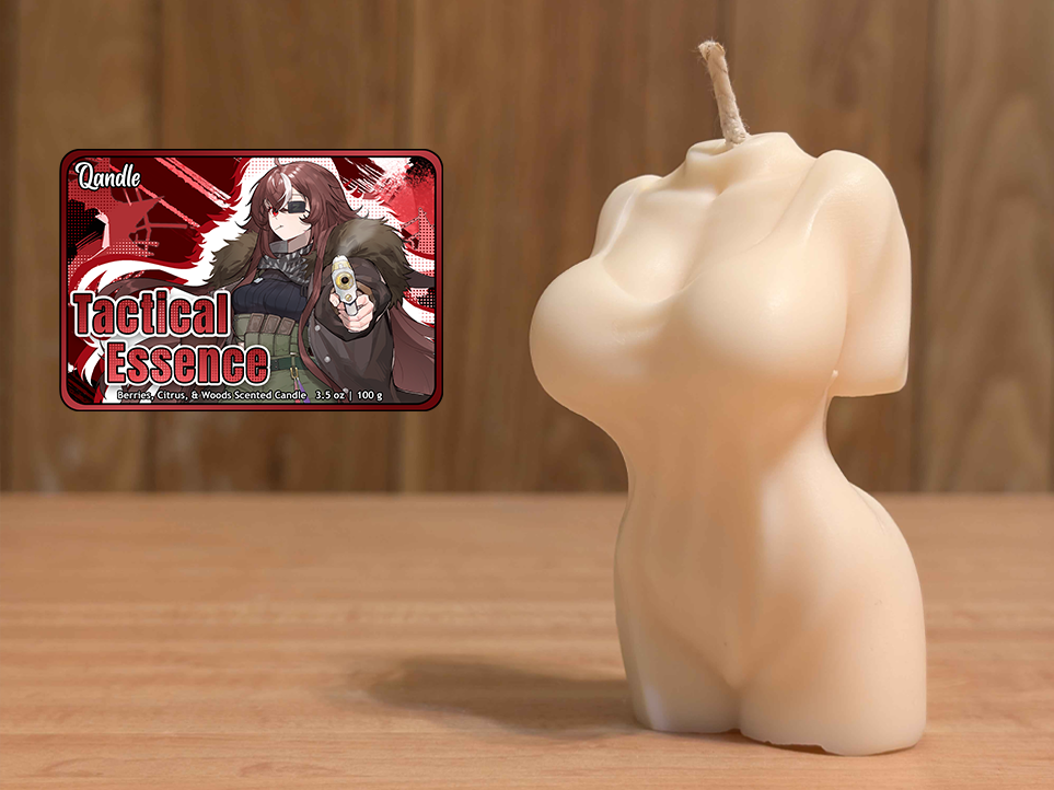Tactical Essence Feminine Body Candle