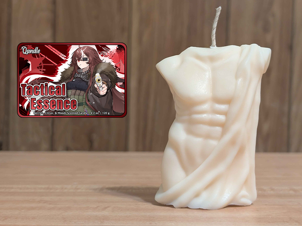 Tactical Essence Masculine Body Candle
