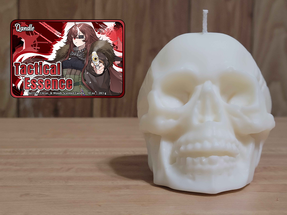Tactical Essence Skull Candle