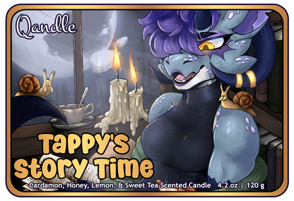 Tappy's Story Time Masculine Body Candle