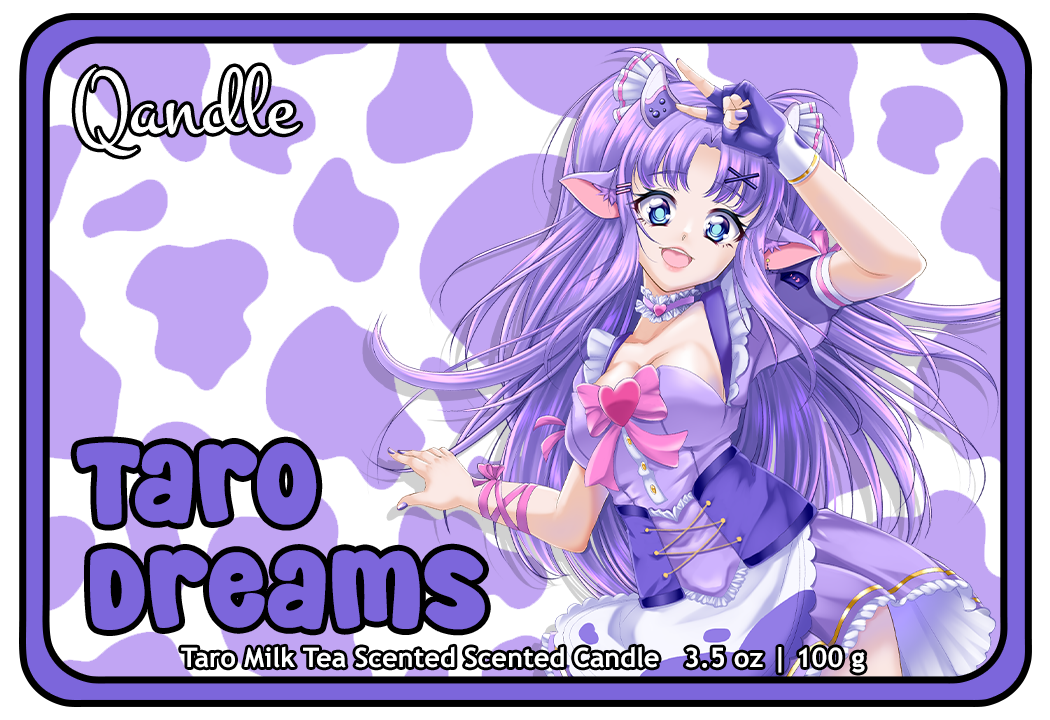 Taro Dreams Feminine Body Candle