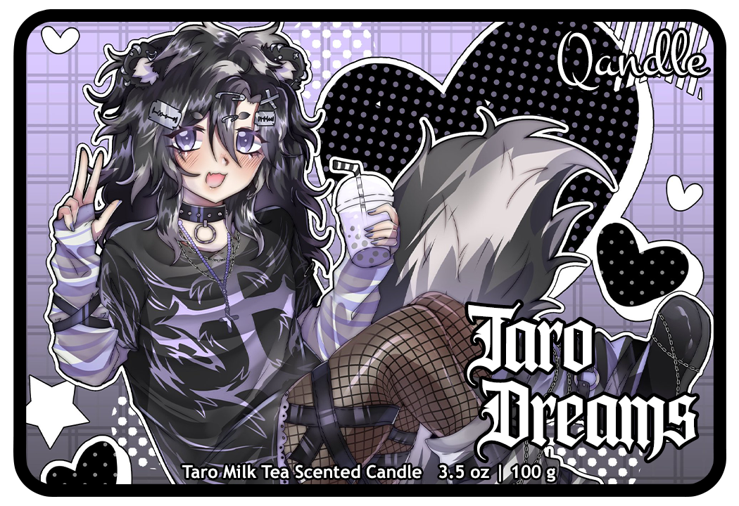 Taro Dreams Feminine Body Candle