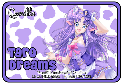 Taro Dreams Heart Candles