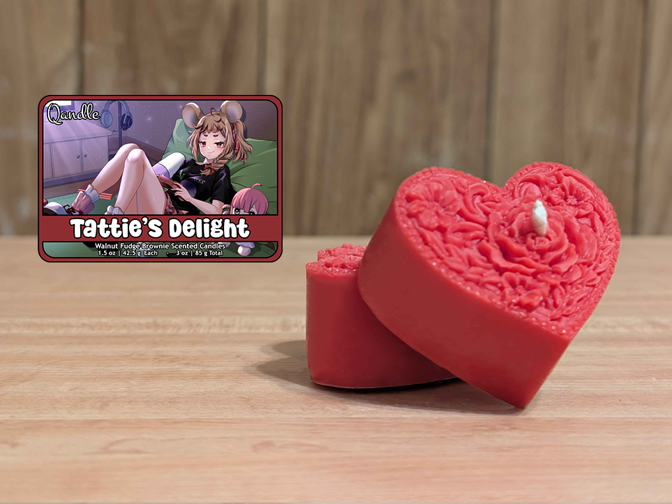 Tattie's Delight Heart Candles