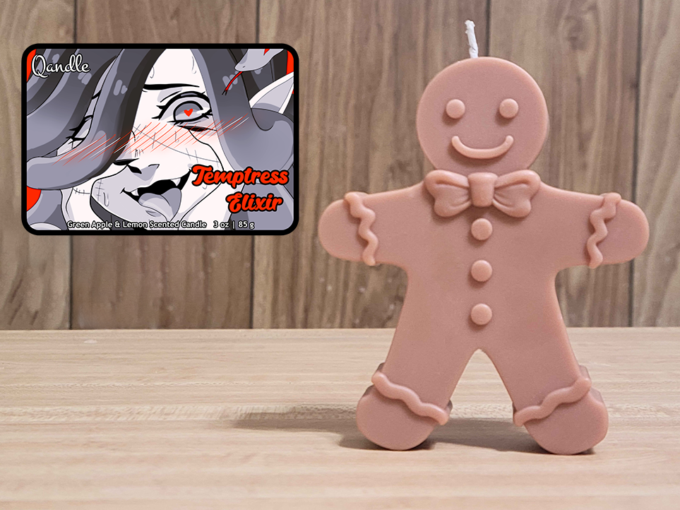 Temptress Elixir Gingerbread Man Candle