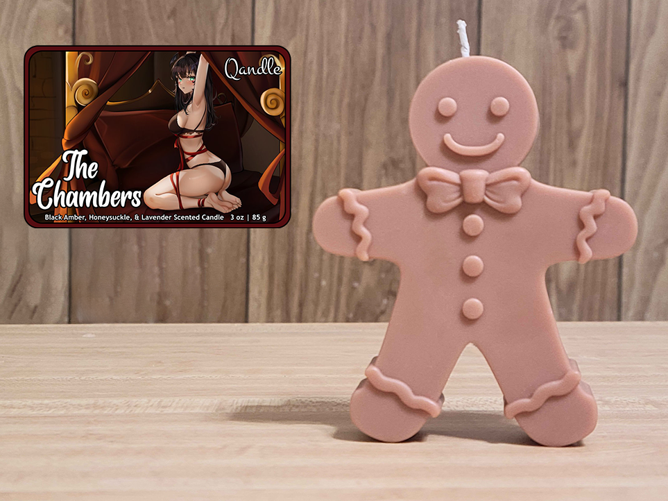 The Chambers Gingerbread Man Candle