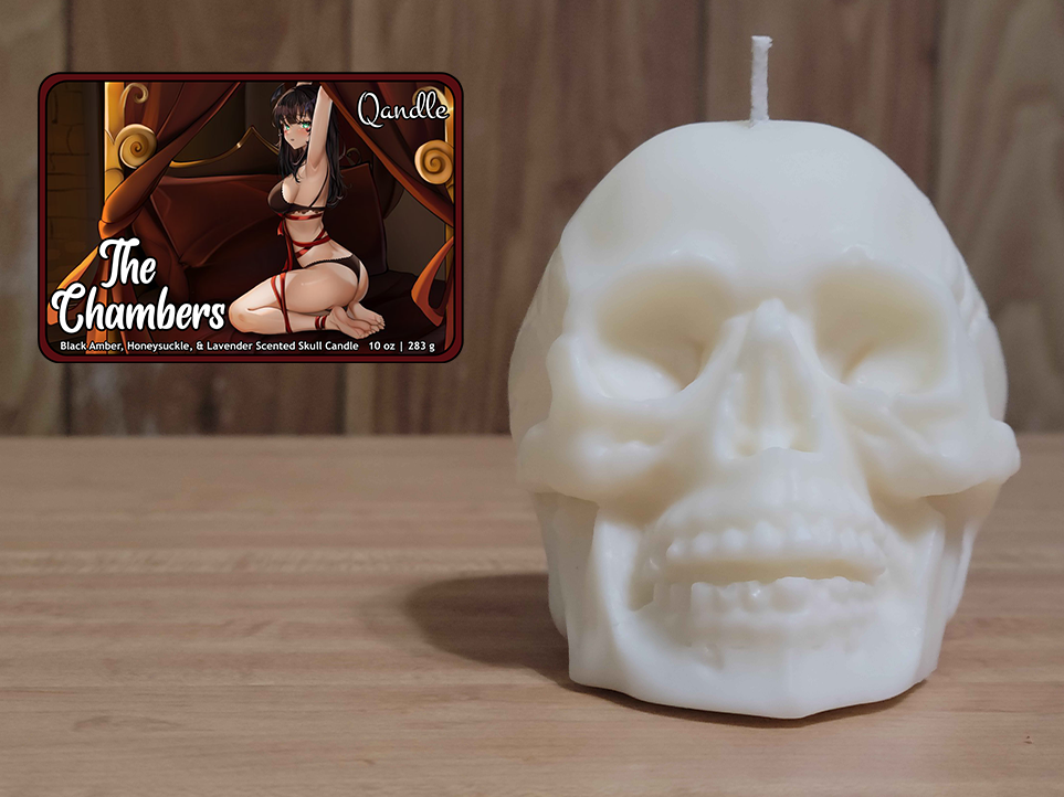 The Chambers Skull Candle