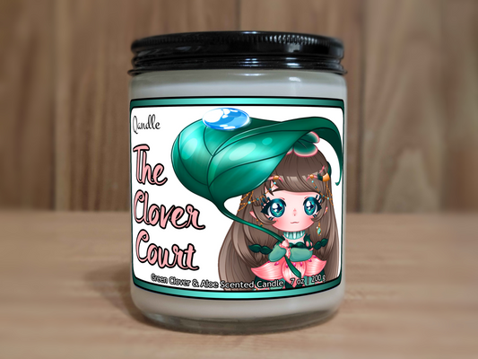 The Clover Court Candle