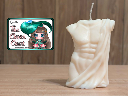 The Clover Court Masculine Body Candle