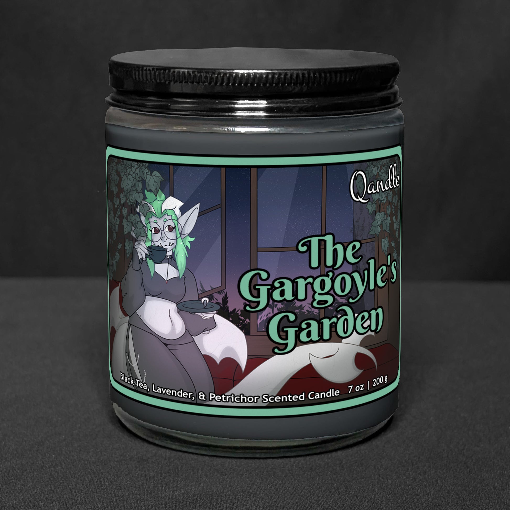 The Gargoyle's Garden Candle
