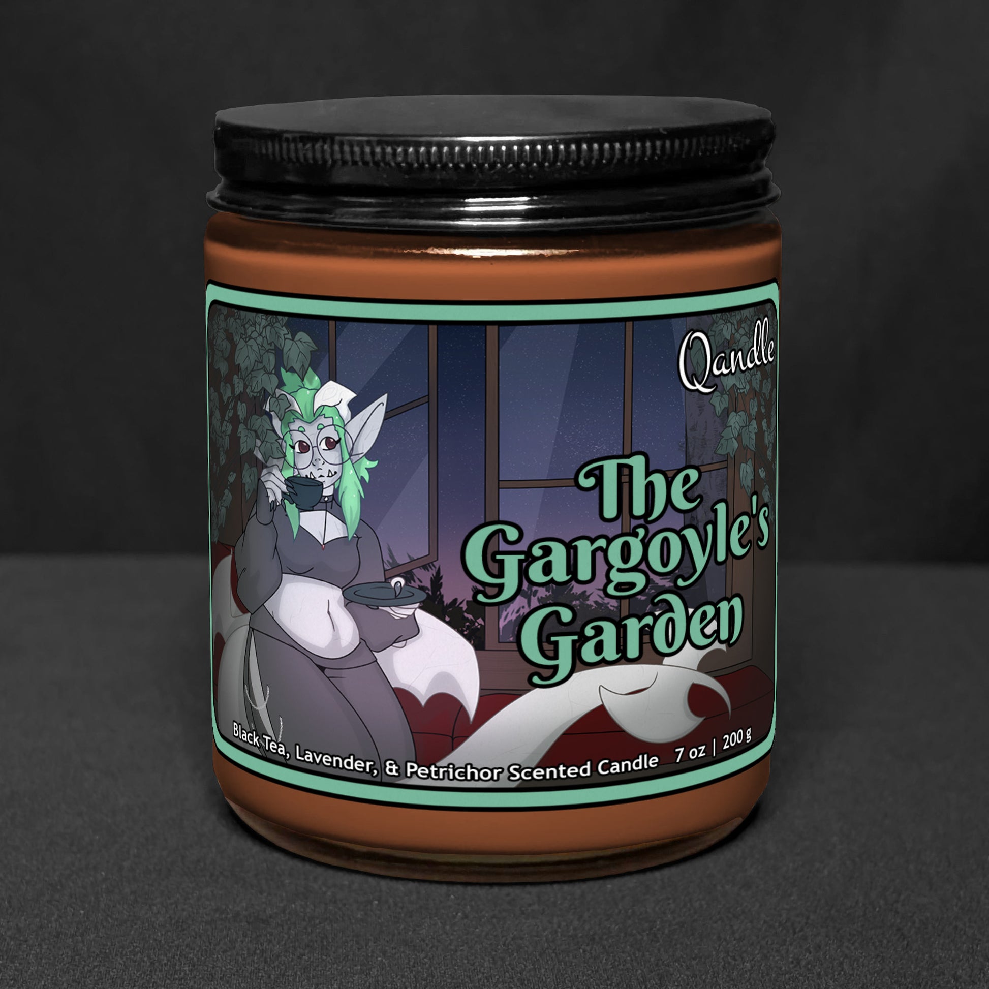 The Gargoyle's Garden Candle