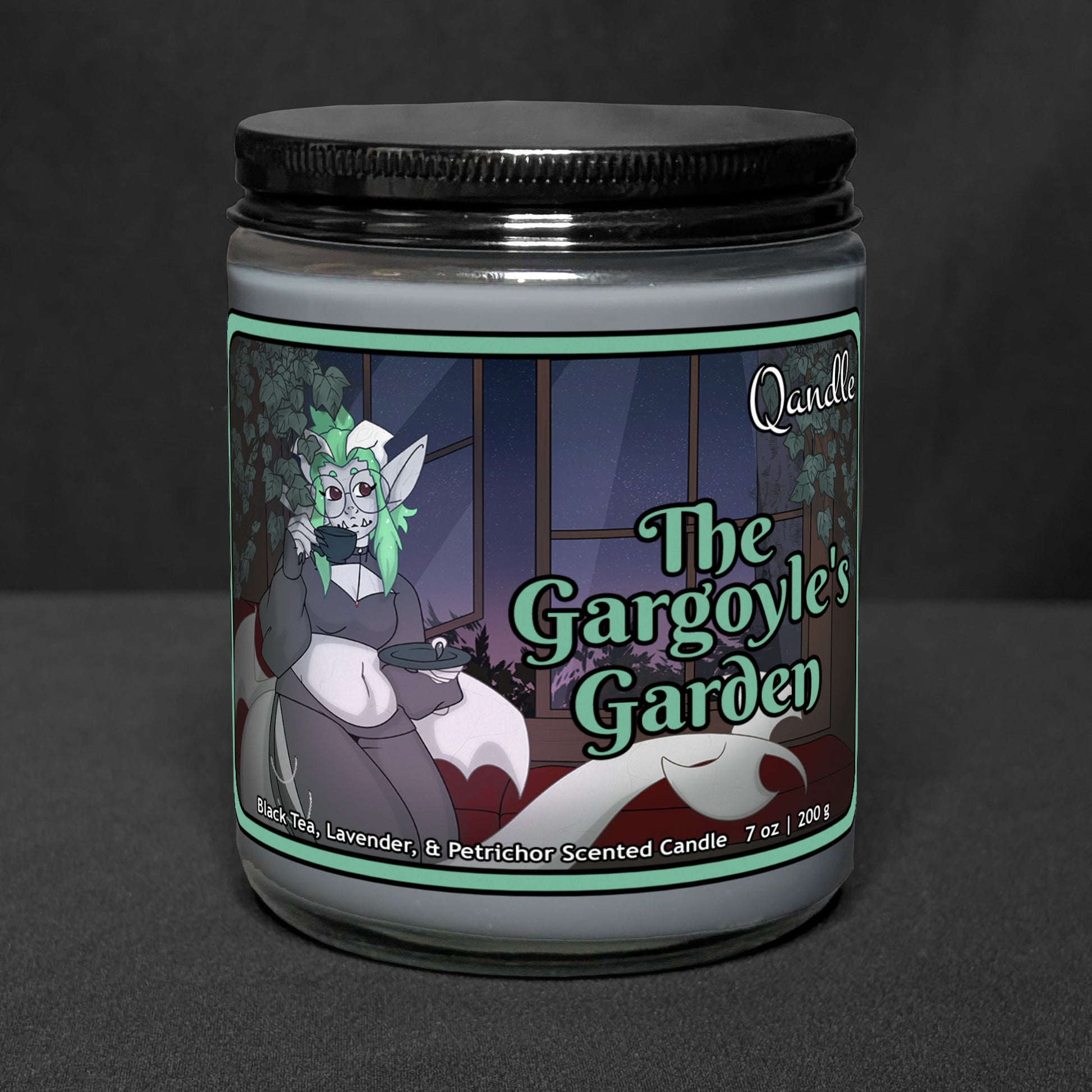 The Gargoyle's Garden Candle