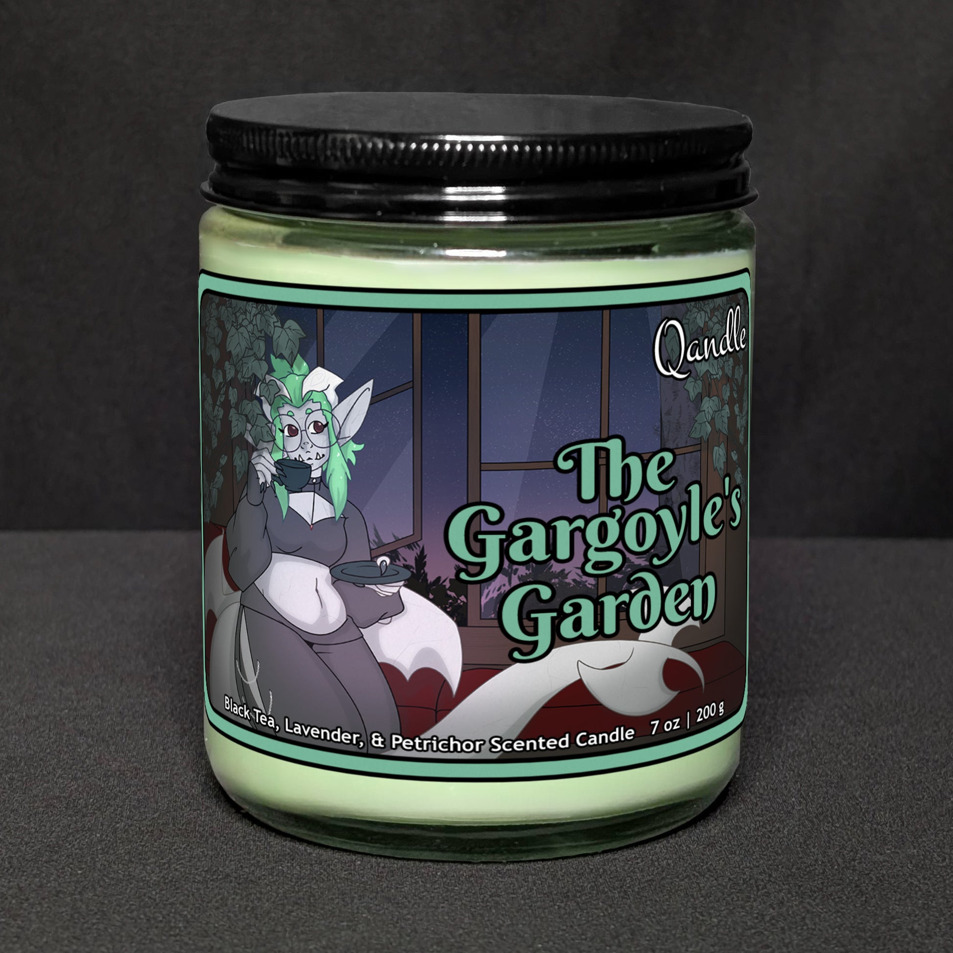 The Gargoyle's Garden Candle