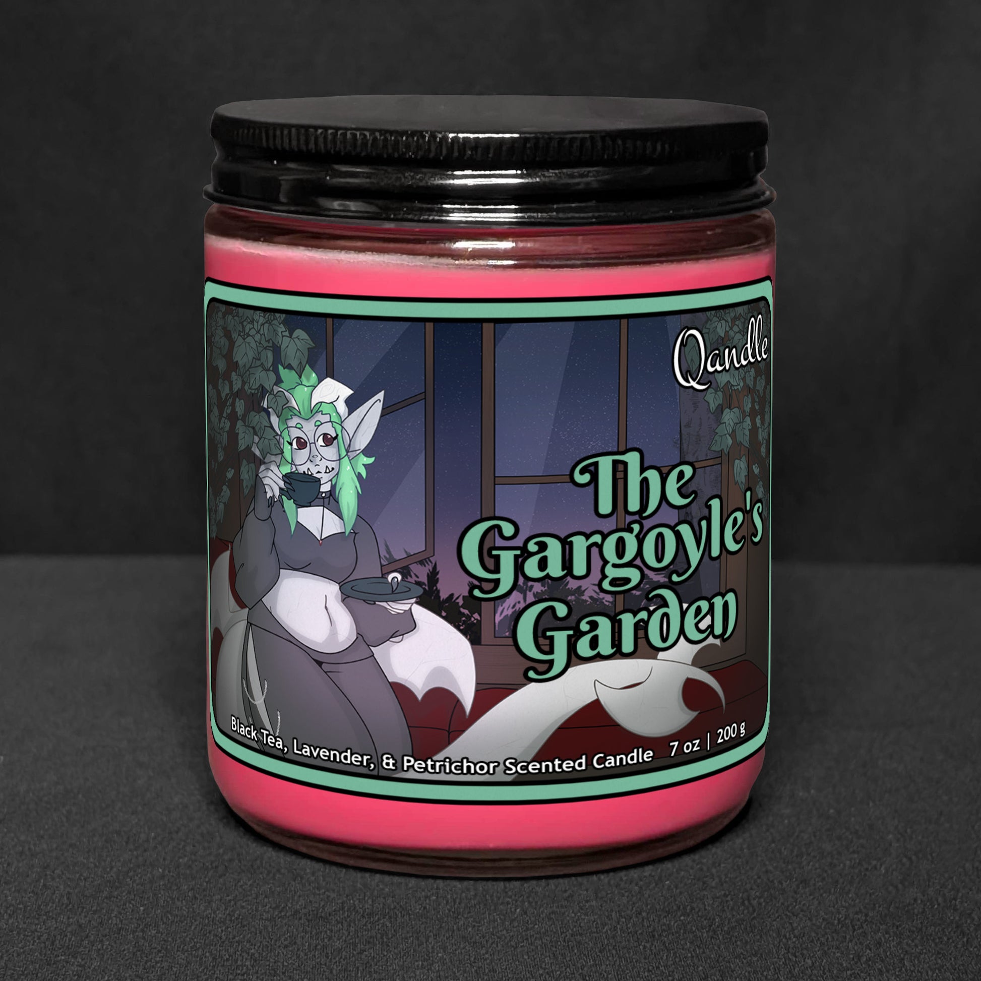 The Gargoyle's Garden Candle