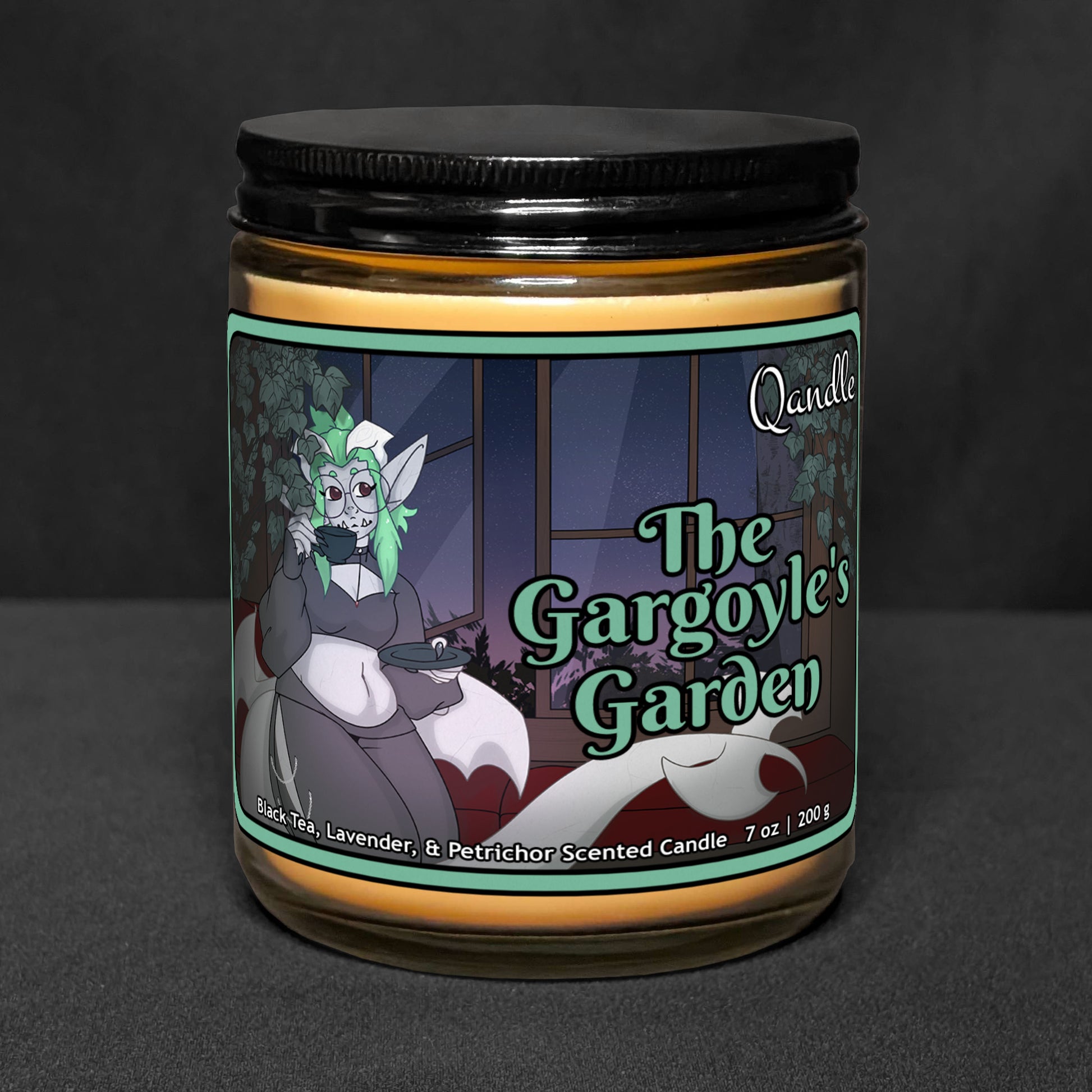 The Gargoyle's Garden Candle