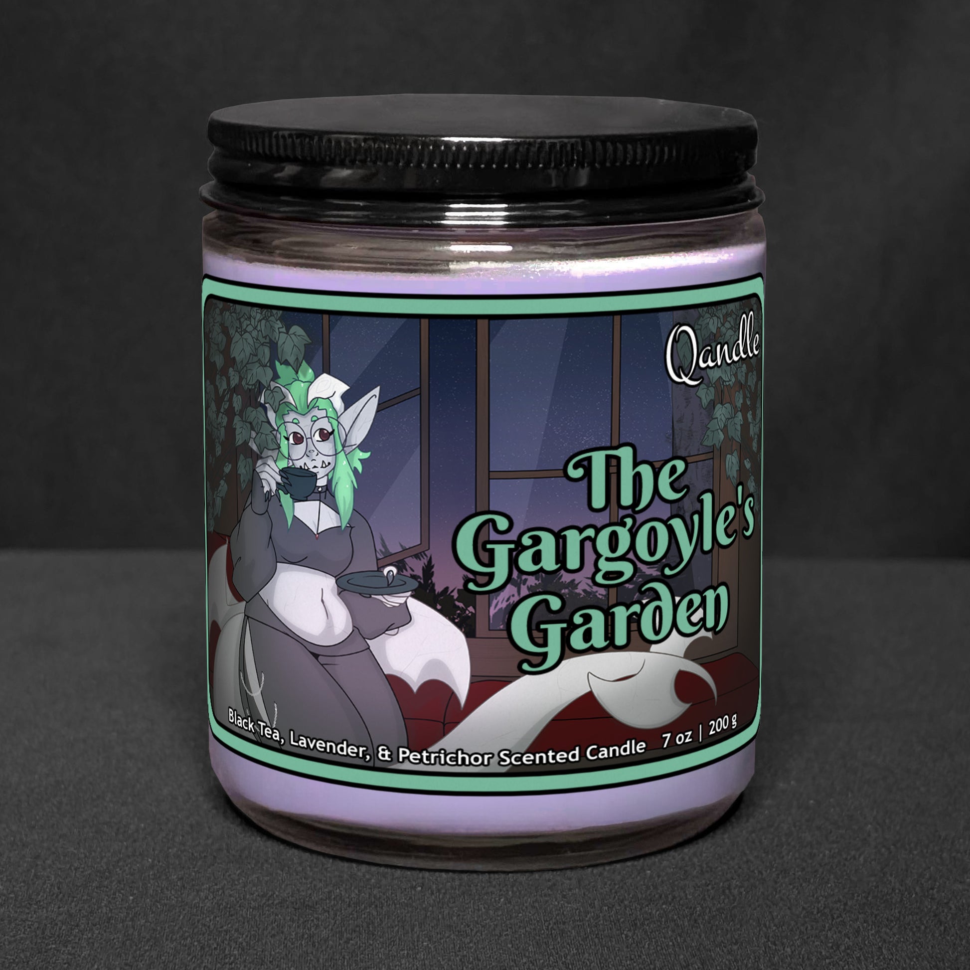 The Gargoyle's Garden Candle