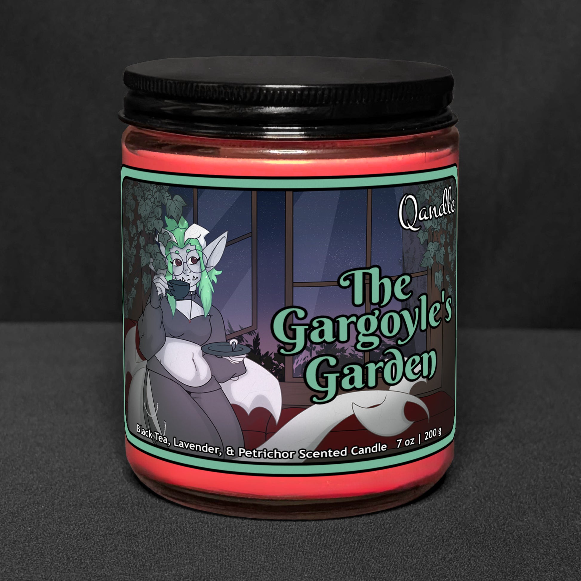 The Gargoyle's Garden Candle