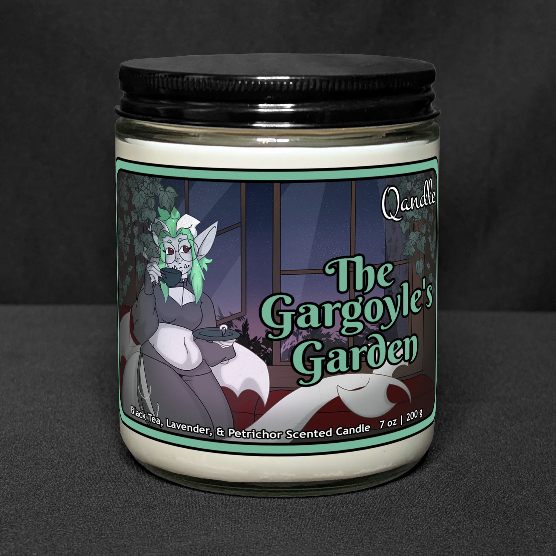 The Gargoyle's Garden Candle