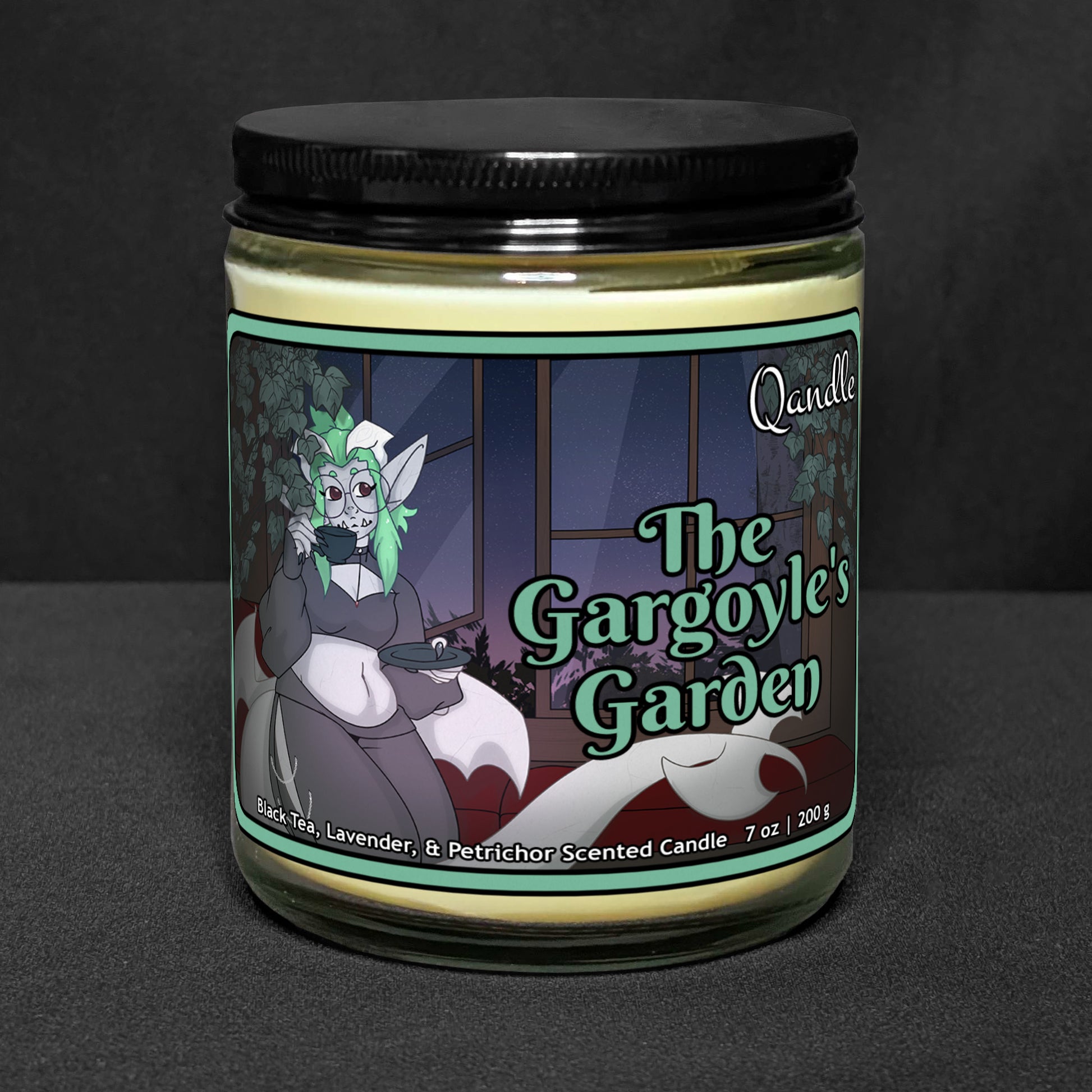The Gargoyle's Garden Candle