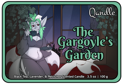 The Gargoyle's Garden Feminine Body Candle