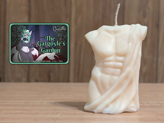 The Gargoyle's Garden Masculine Body Candle