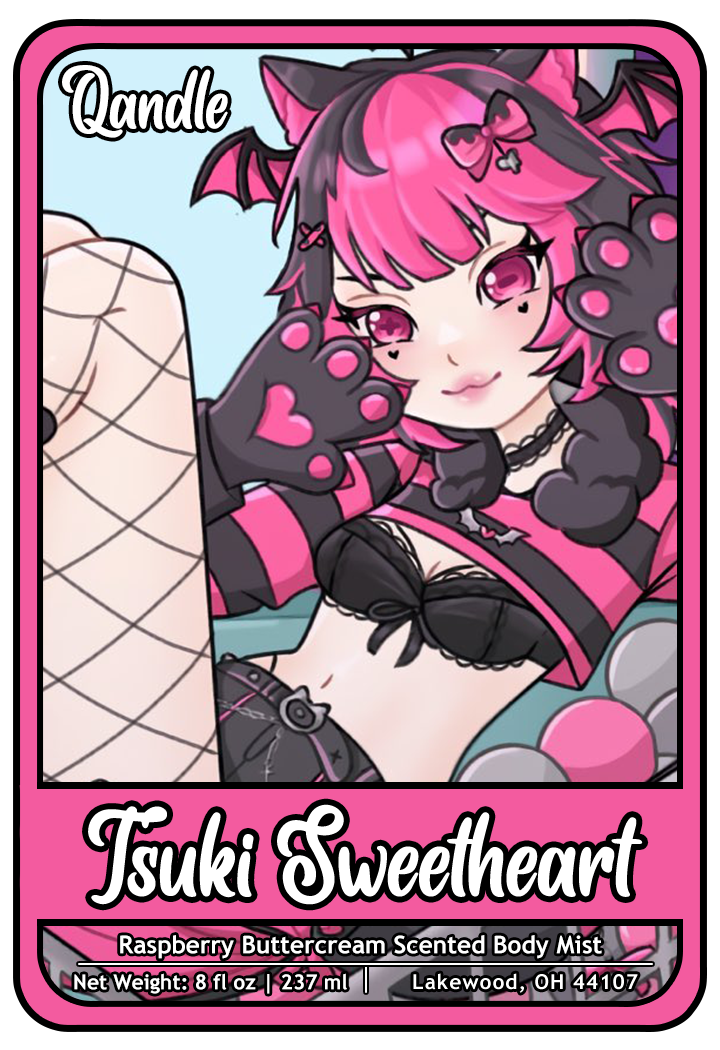 Tsuki Sweetheart Body Mist