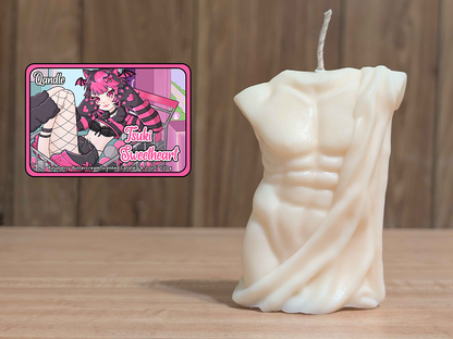 Tsuki Sweetheart Masculine Body Candle