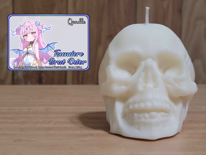 Tsundere Brat Odor Skull Candle