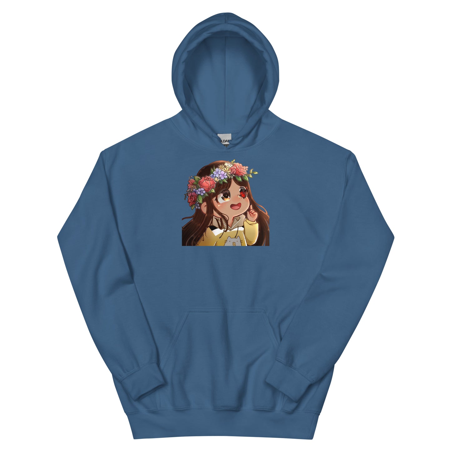 Rebeca Flower Crown Unisex Hoodie