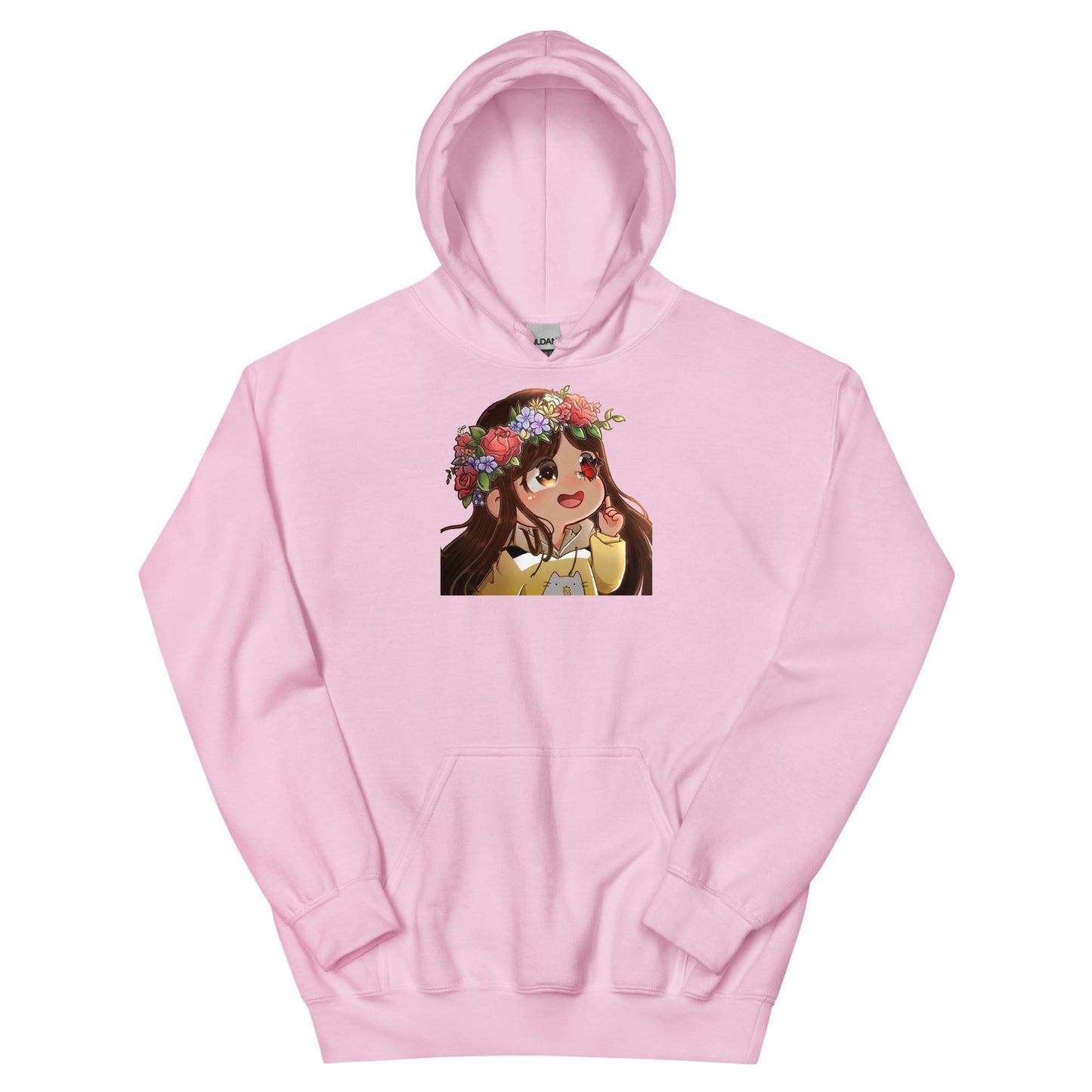 Rebeca Flower Crown Unisex Hoodie