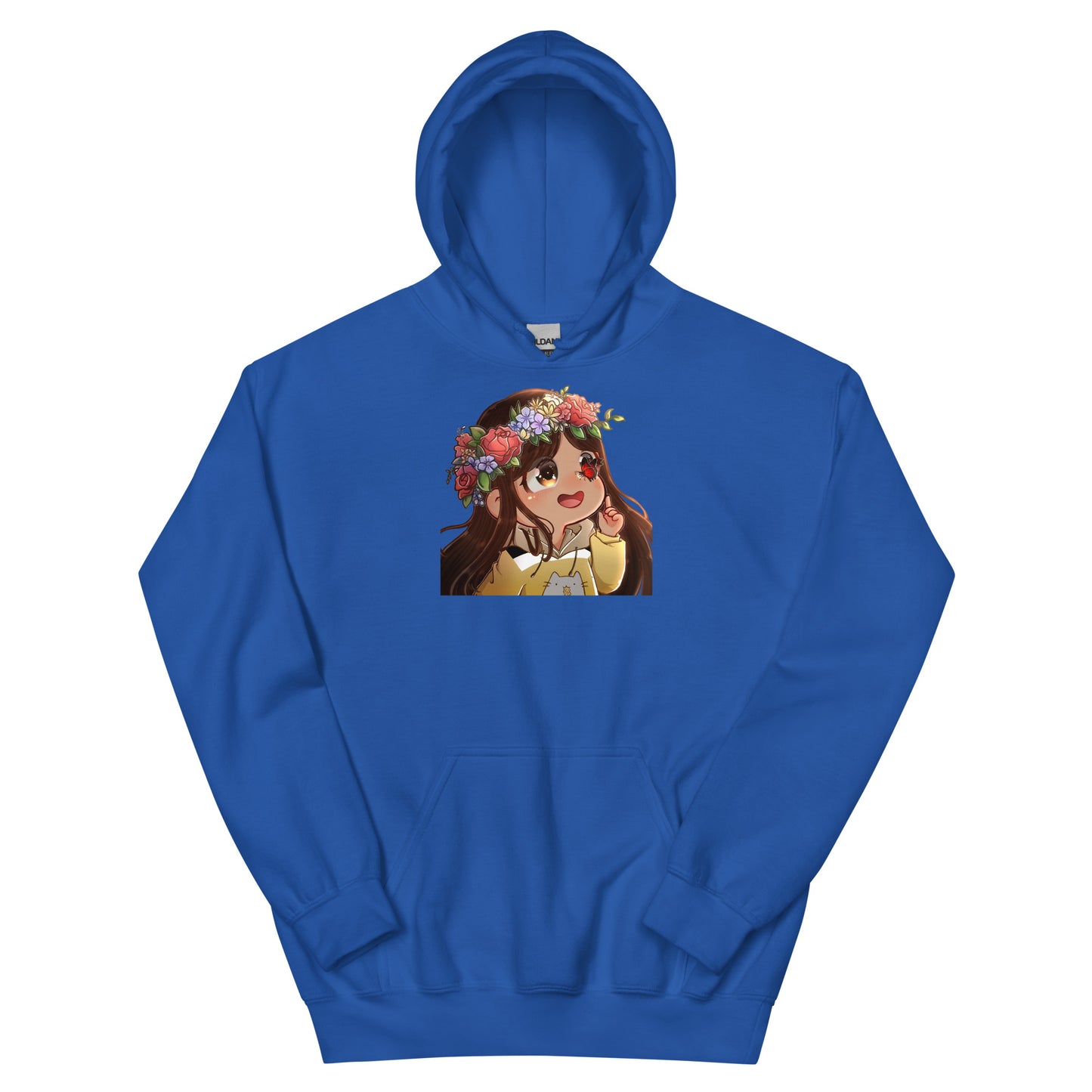 Rebeca Flower Crown Unisex Hoodie