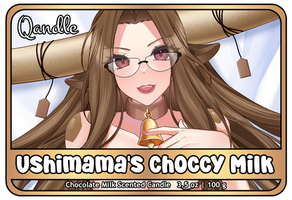 Ushimama's Choccy Milk Feminine Body Candle