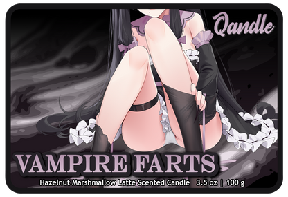 Vampire Farts Feminine Body Candle